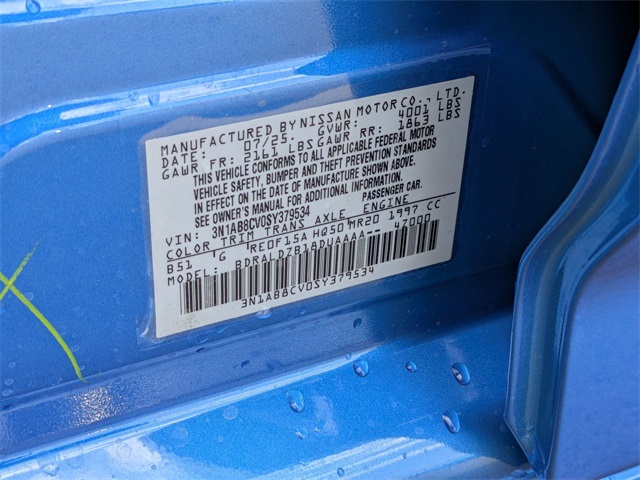 2025 Nissan Sentra SV Image 27 of 29