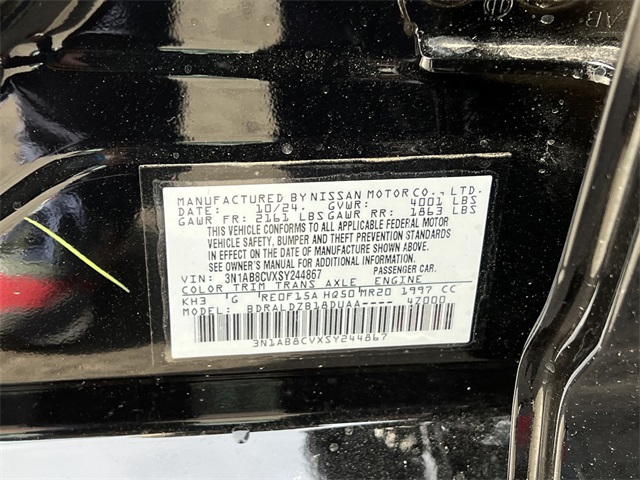 2025 Nissan Sentra SV Image 28 of 28