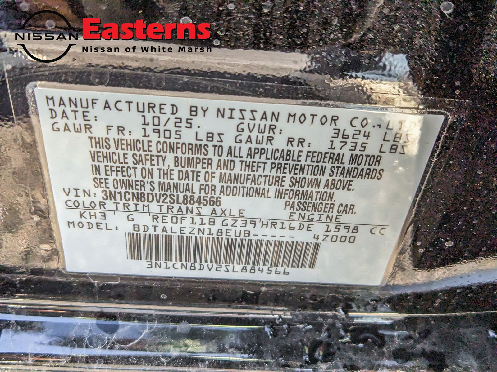 2025 Nissan Versa S Image 25 of 28