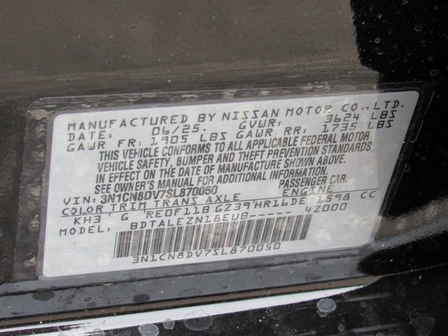 2025 Nissan Versa S Image 33 of 35