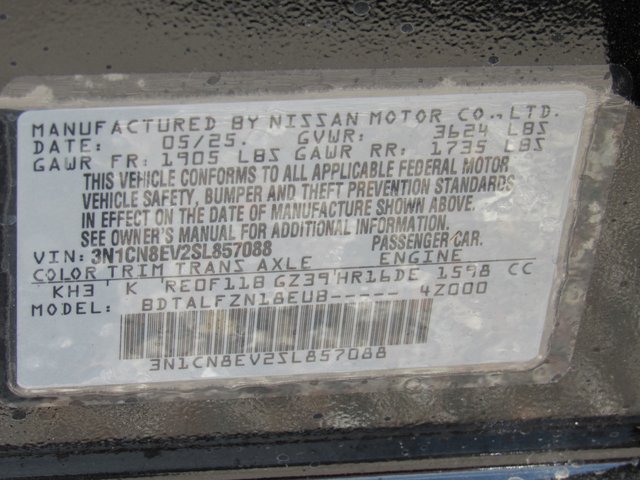 2025 Nissan Versa SV Image 35 of 36