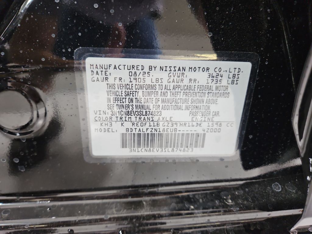 2025 Nissan Versa SV Image 27 of 29