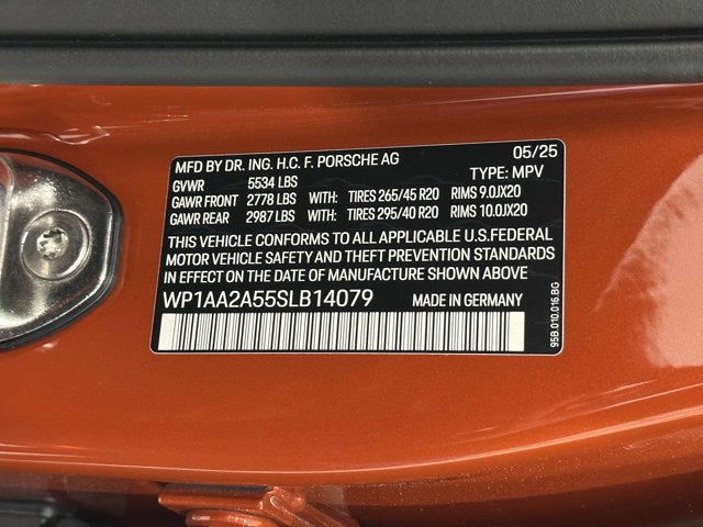 2025 Porsche Macan Base Image 46 of 60