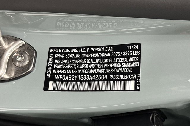 2025 Porsche Taycan 4S Image 56 of 63