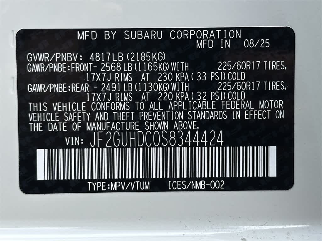 2025 Subaru Crosstrek Premium Image 21 of 22