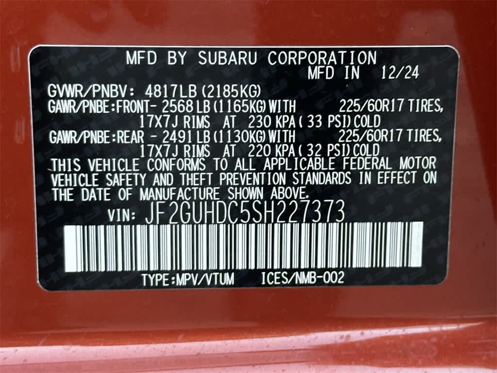 2025 Subaru Crosstrek Premium Image 21 of 22