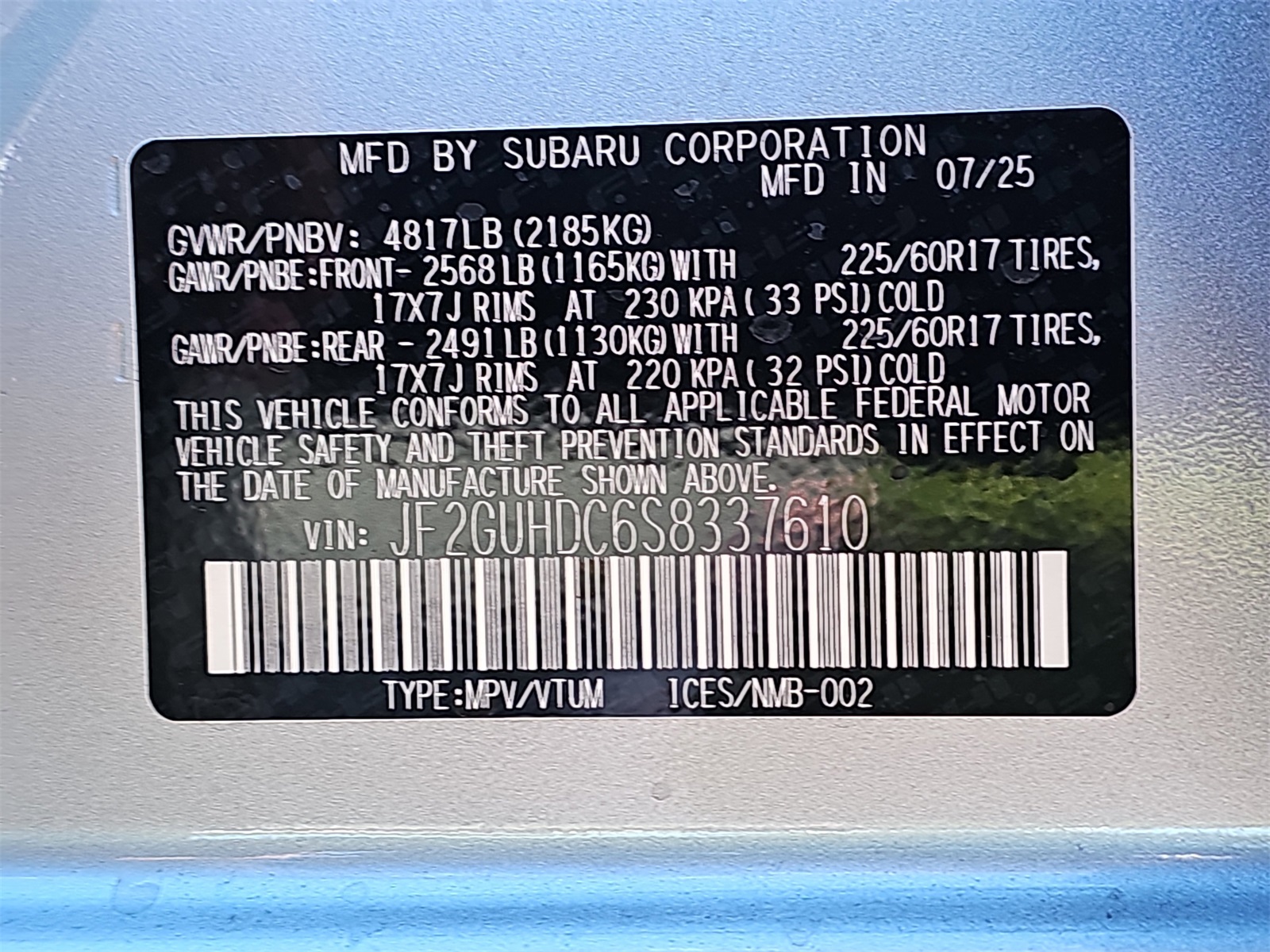 2025 Subaru Crosstrek Premium Image 31 of 37