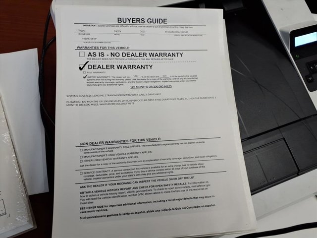 2025 Toyota Camry SE Image 22 of 31