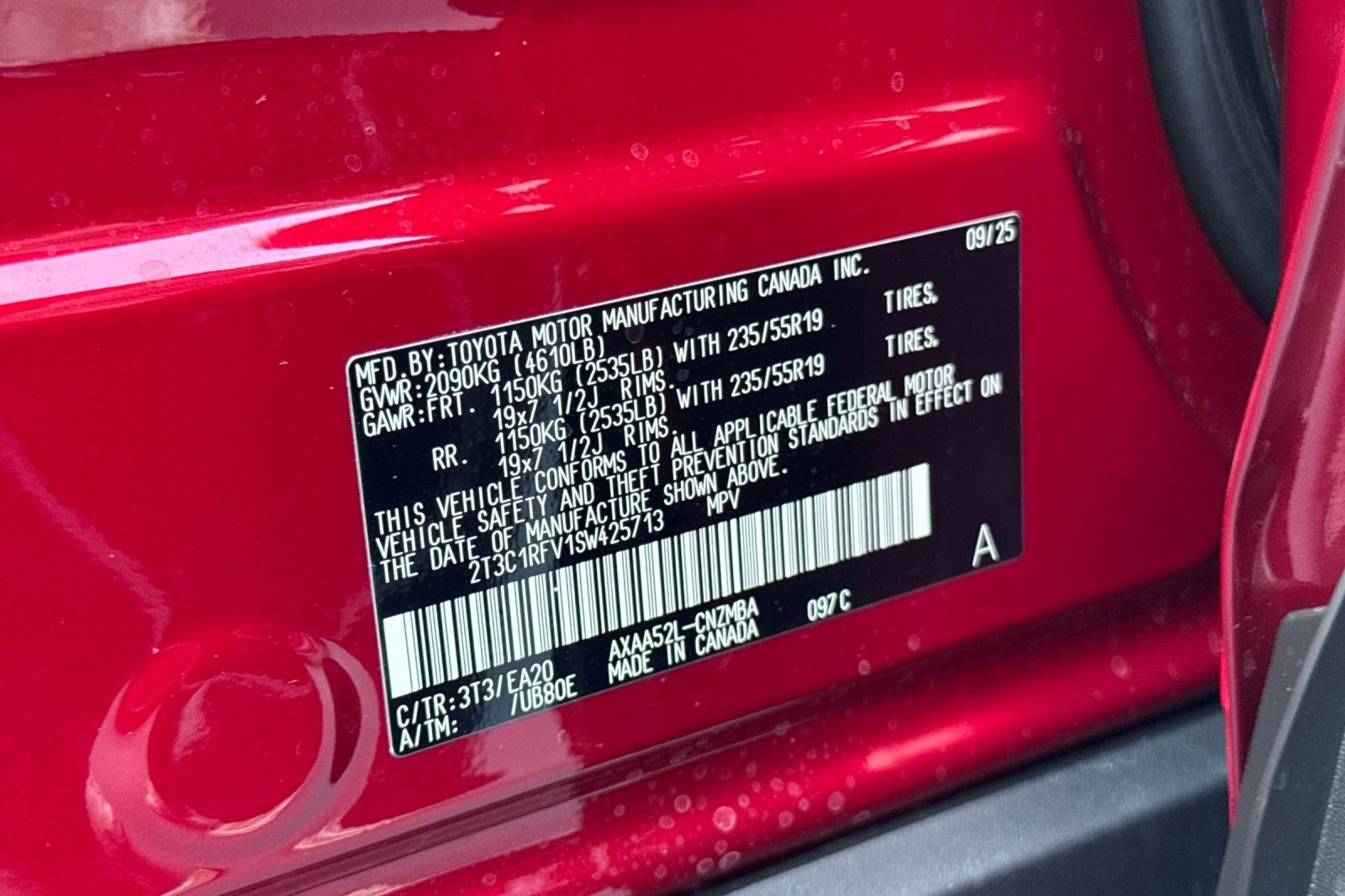 2025 Toyota RAV4 XLE Premium Image 24 of 27