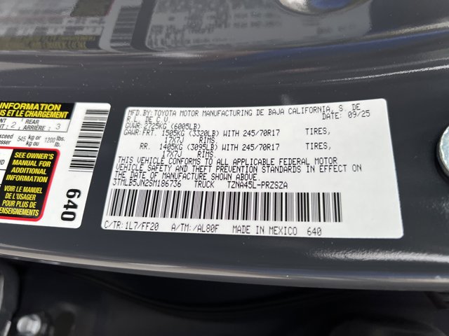 2025 Toyota Tacoma SR5 Image 10 of 10