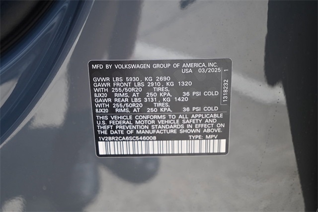 2025 Volkswagen Atlas 2.0T SEL Image 22 of 22