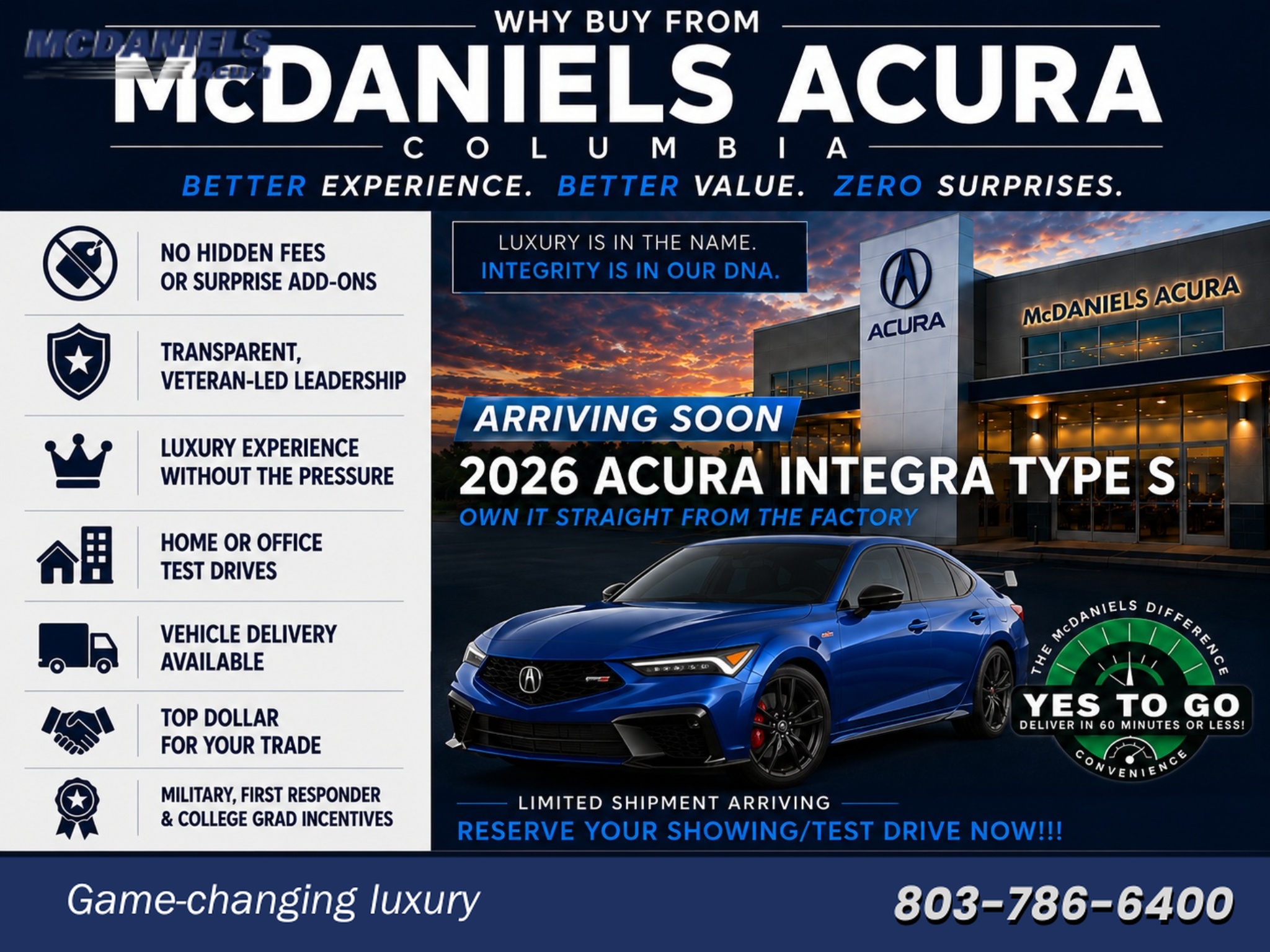 2026 Acura Integra Type S Image 1 of 1