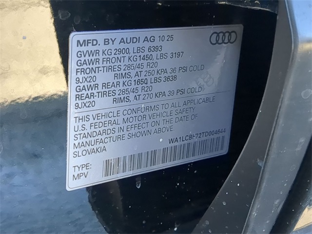 2026 Audi Q7 Premium Plus Image 19 of 20