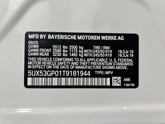 2026 BMW X3 30 xDrive Image 27 of 34