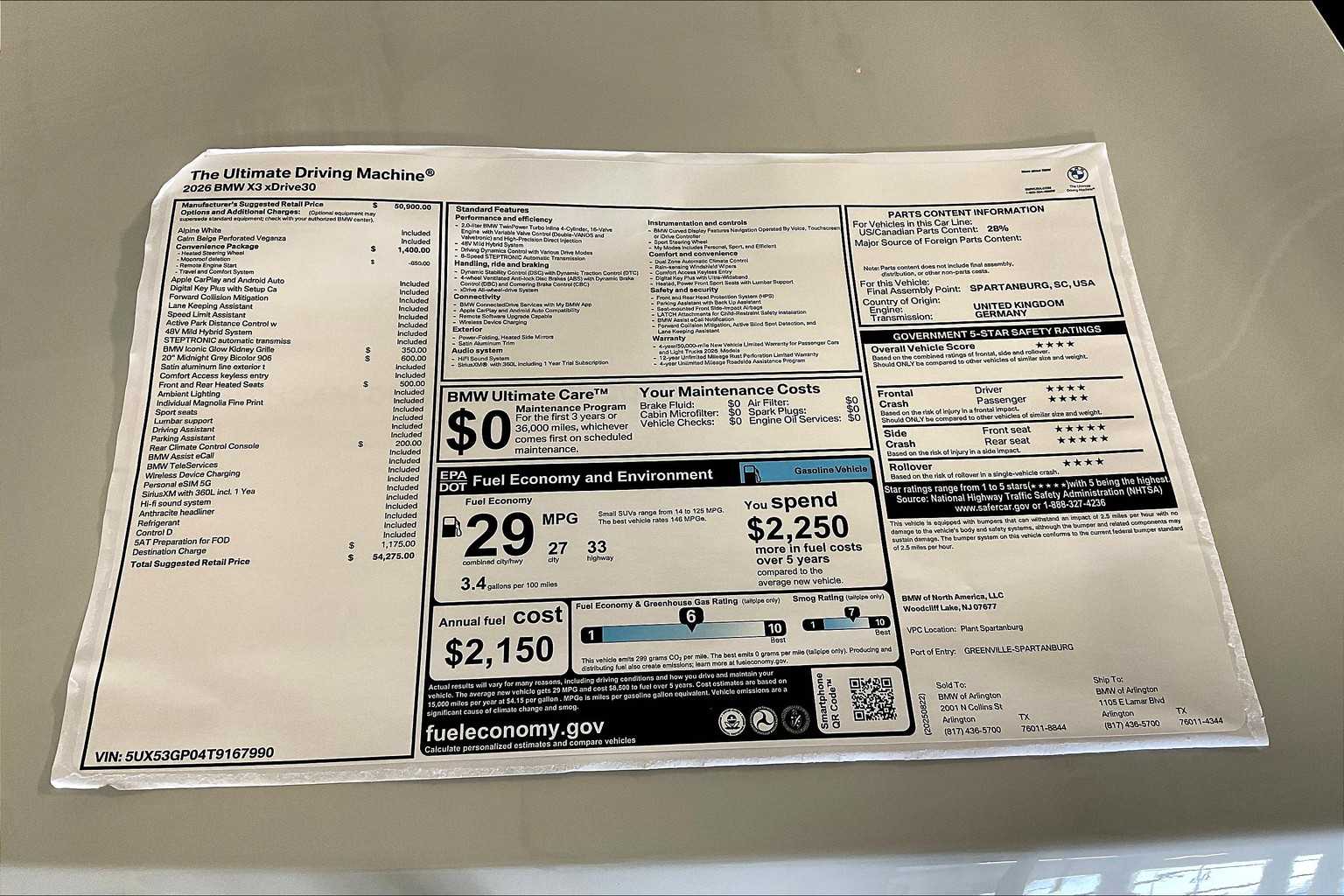 2026 BMW X3 30 xDrive Image 17 of 19