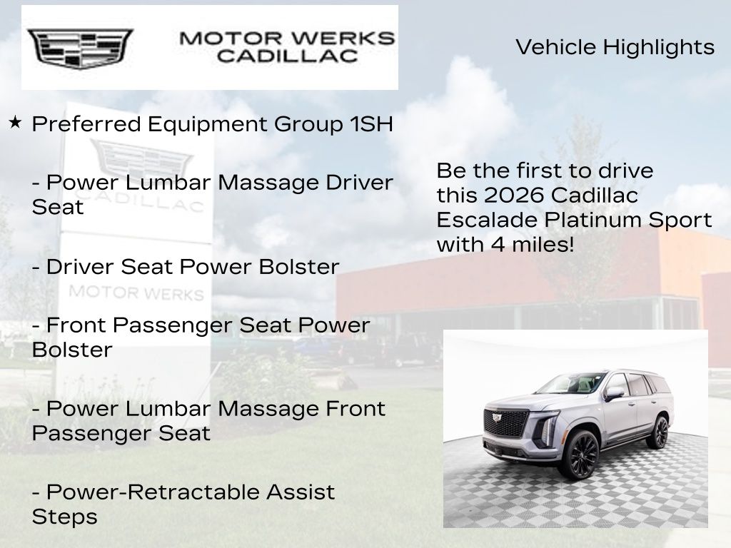 2026 Cadillac Escalade 4WD Platinum Sport Image 29 of 40