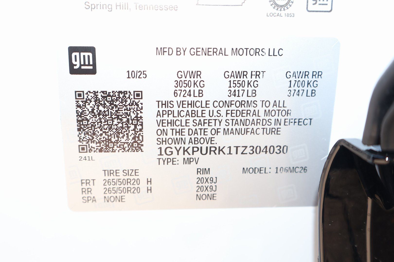 2026 Cadillac LYRIQ Sport Image 28 of 29