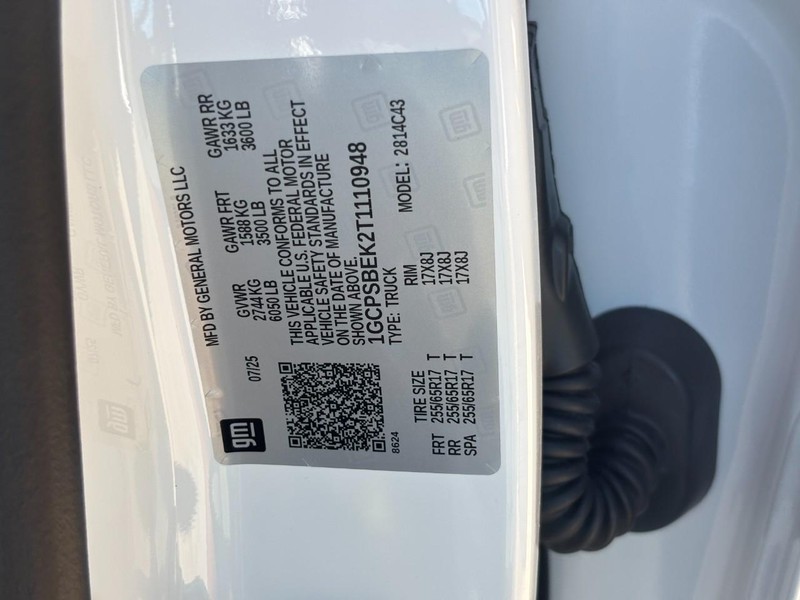 2026 Chevrolet Colorado Work Truck Image 17 of 25