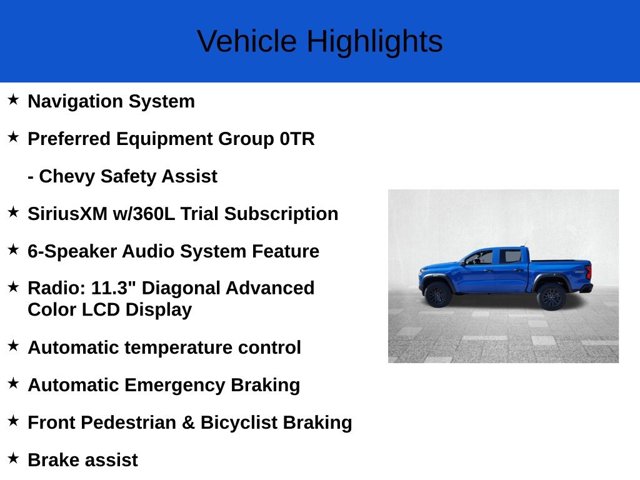 2026 Chevrolet Colorado 4WD Trail Boss Image 7 of 35