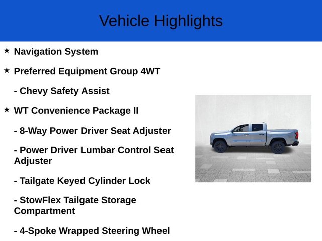 2026 Chevrolet Colorado Work Truck Image 7 of 34
