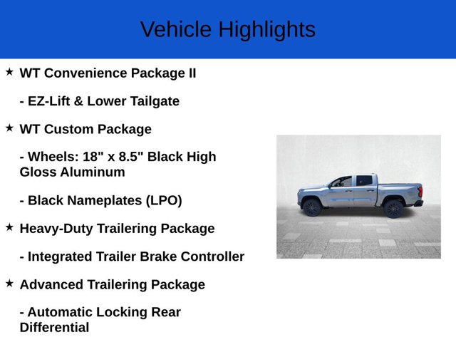 2026 Chevrolet Colorado Work Truck Image 8 of 34