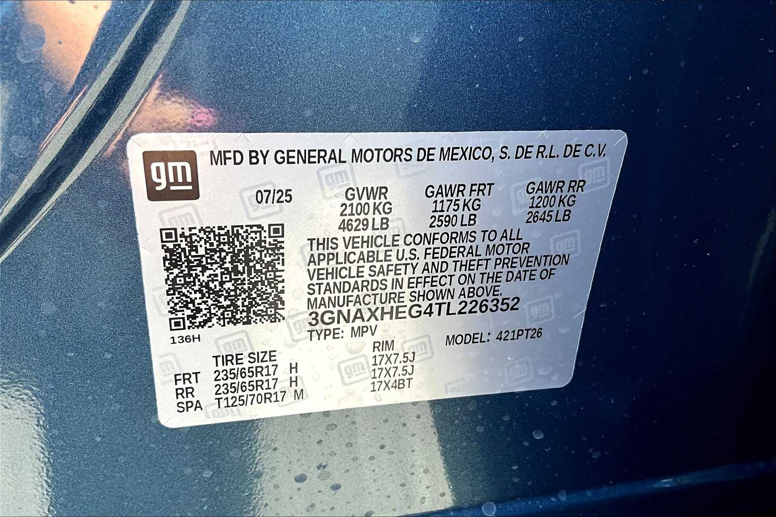 2026 Chevrolet Equinox FWD LT Image 13 of 13