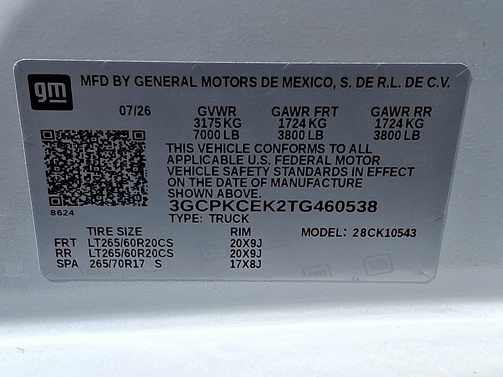 2026 Chevrolet Silverado 1500 Custom Trail Boss Image 3 of 3