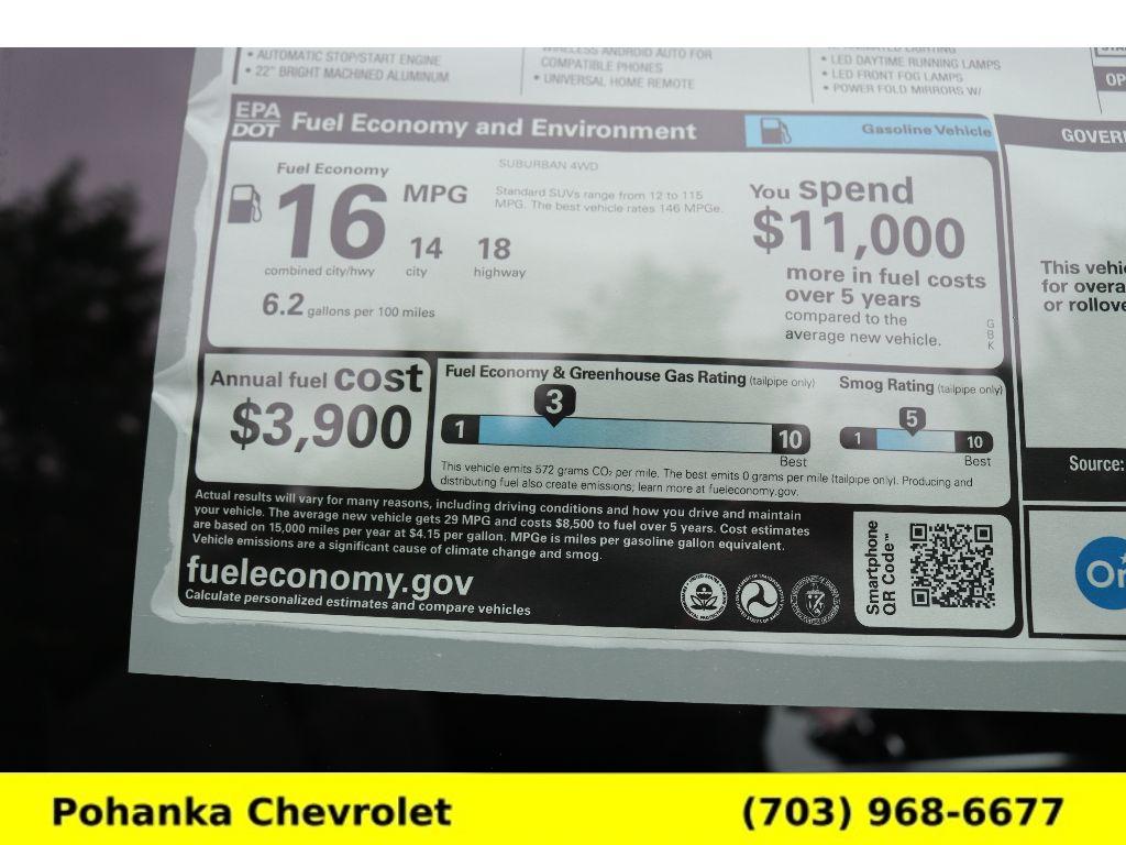 2026 Chevrolet Suburban High Country Image 24 of 38