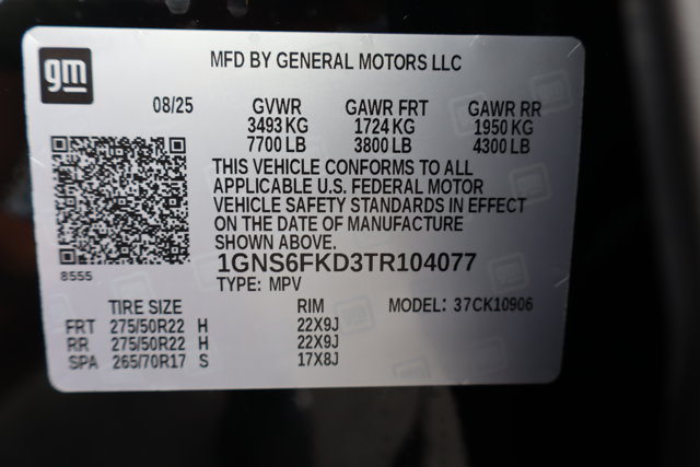 2026 Chevrolet Suburban Premier Image 25 of 30