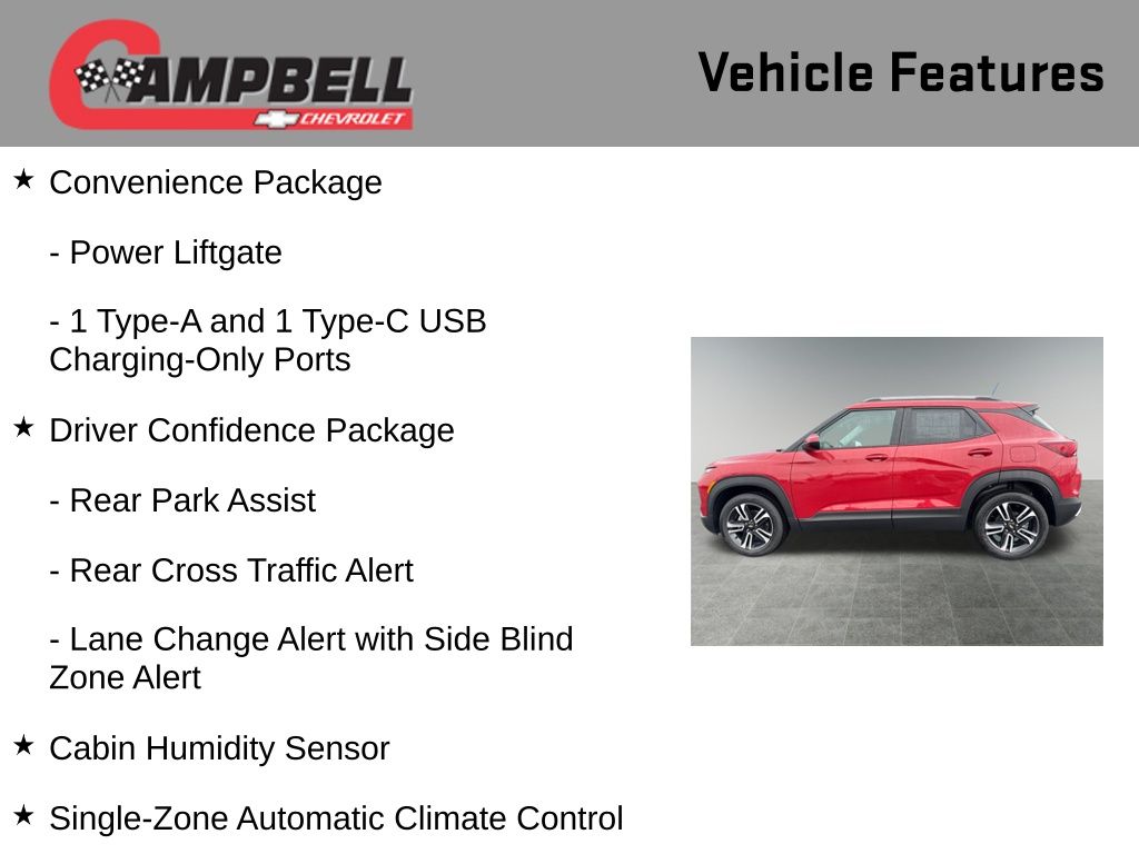 2026 Chevrolet Trailblazer LT Image 17 of 58