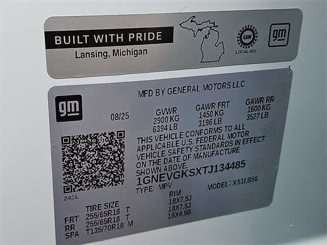 2026 Chevrolet Traverse AWD LT Image 19 of 23