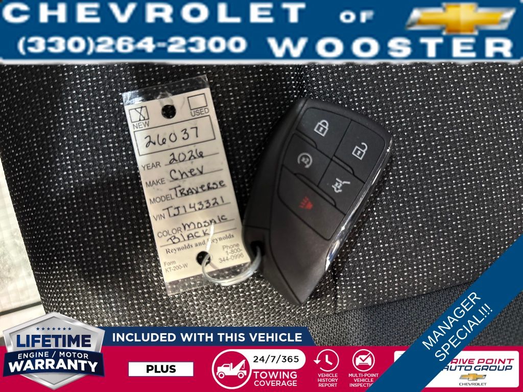 2026 Chevrolet Traverse AWD LT Image 26 of 40