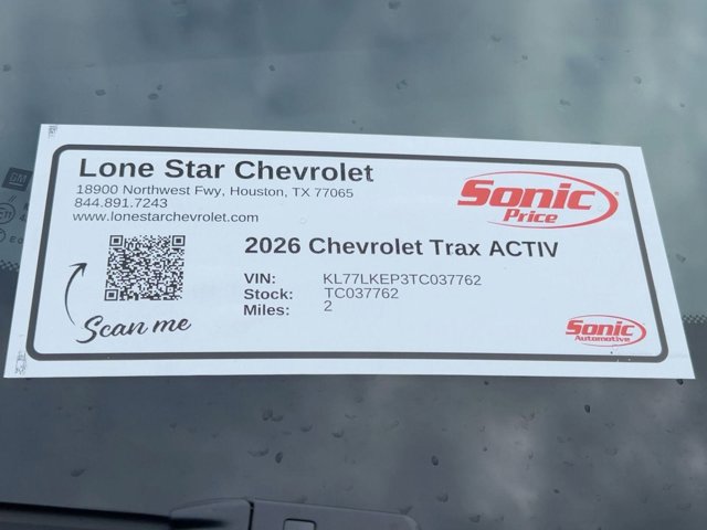 2026 Chevrolet Trax ACTIV Image 25 of 32