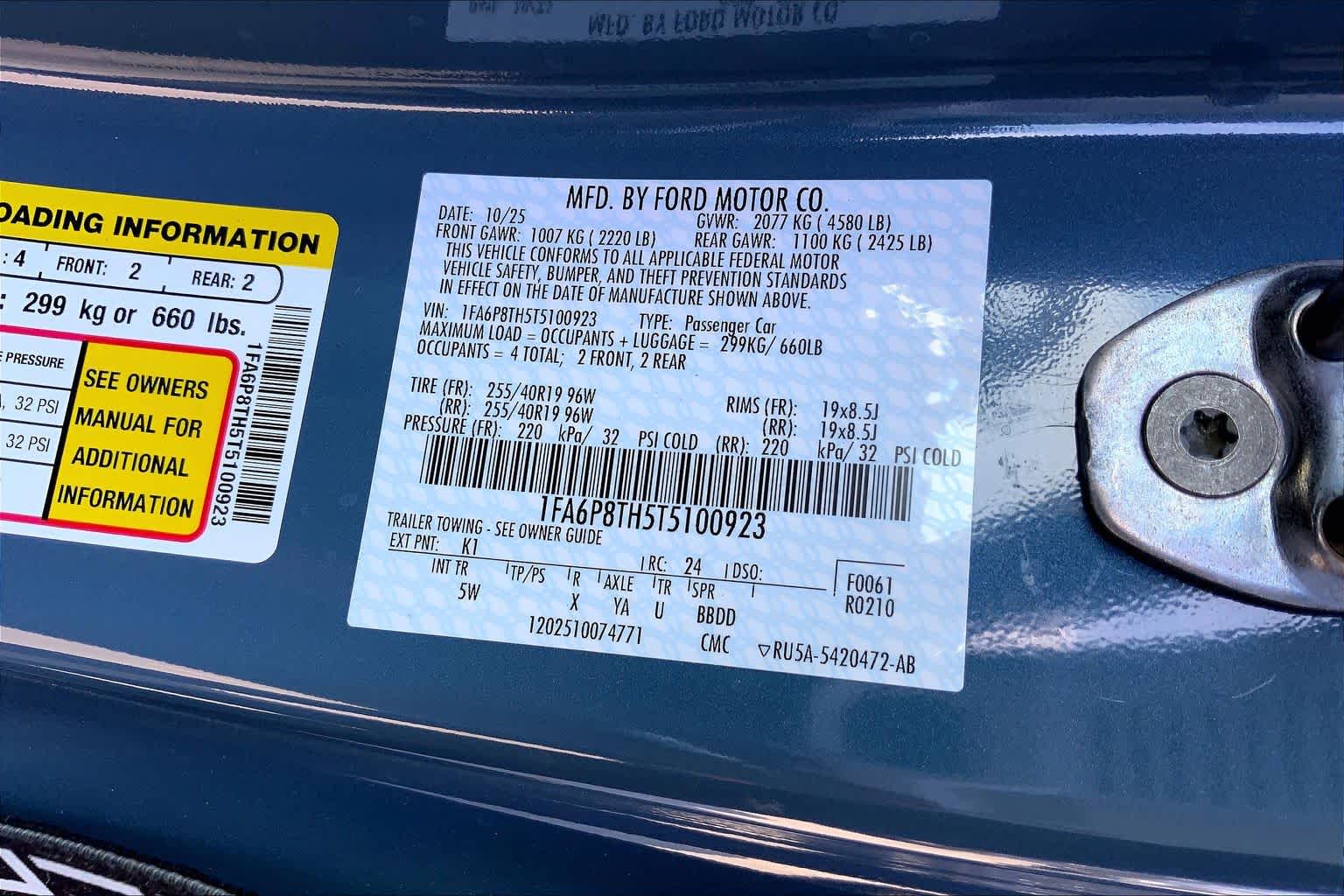 2026 Ford Mustang EcoBoost Premium Image 15 of 15