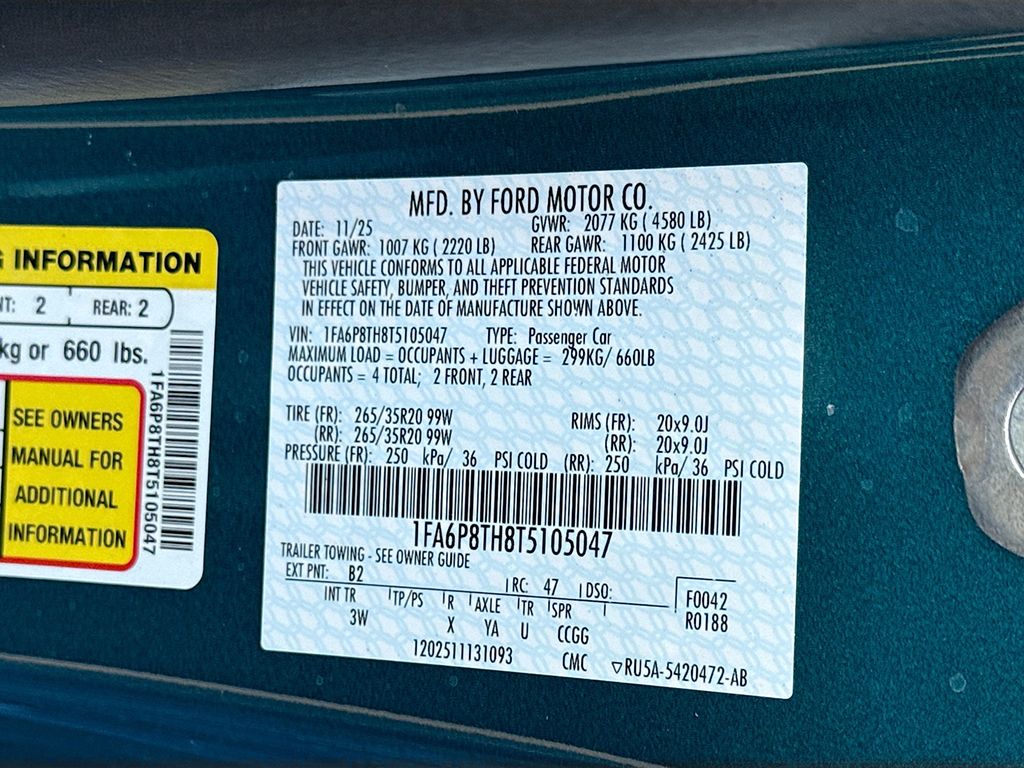 2026 Ford Mustang EcoBoost Premium Image 29 of 35