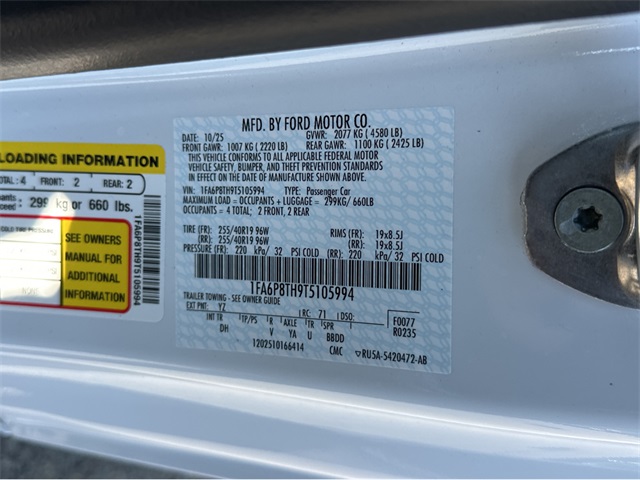 2026 Ford Mustang EcoBoost Image 16 of 19