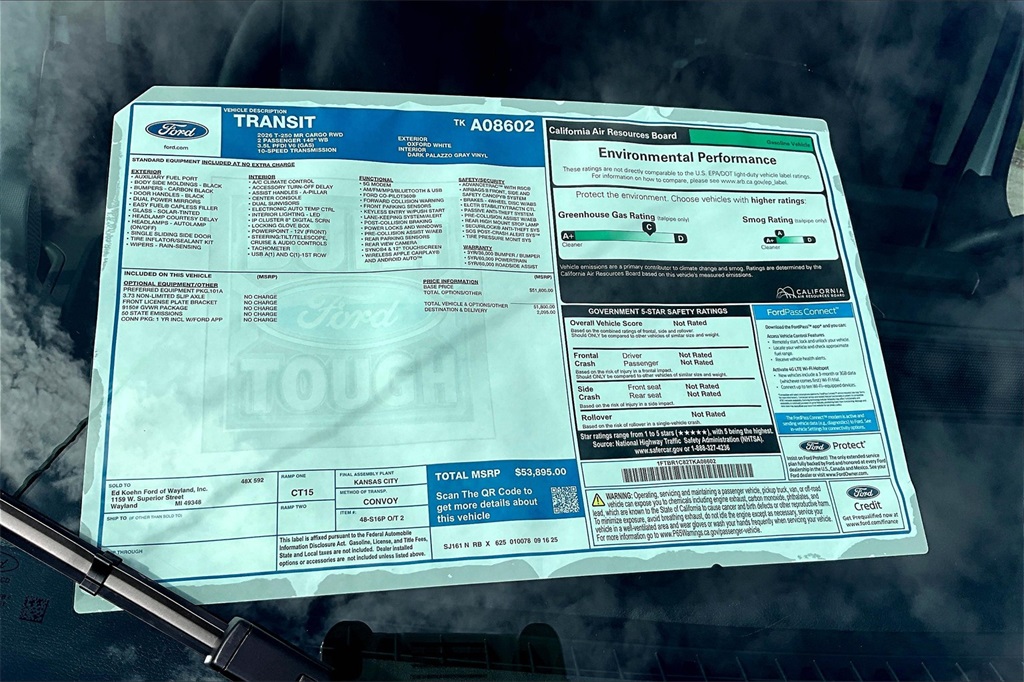 2026 Ford Transit Base Image 14 of 14