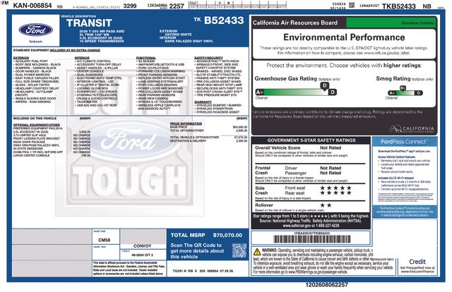 2026 Ford Transit XL Image 1 of 1