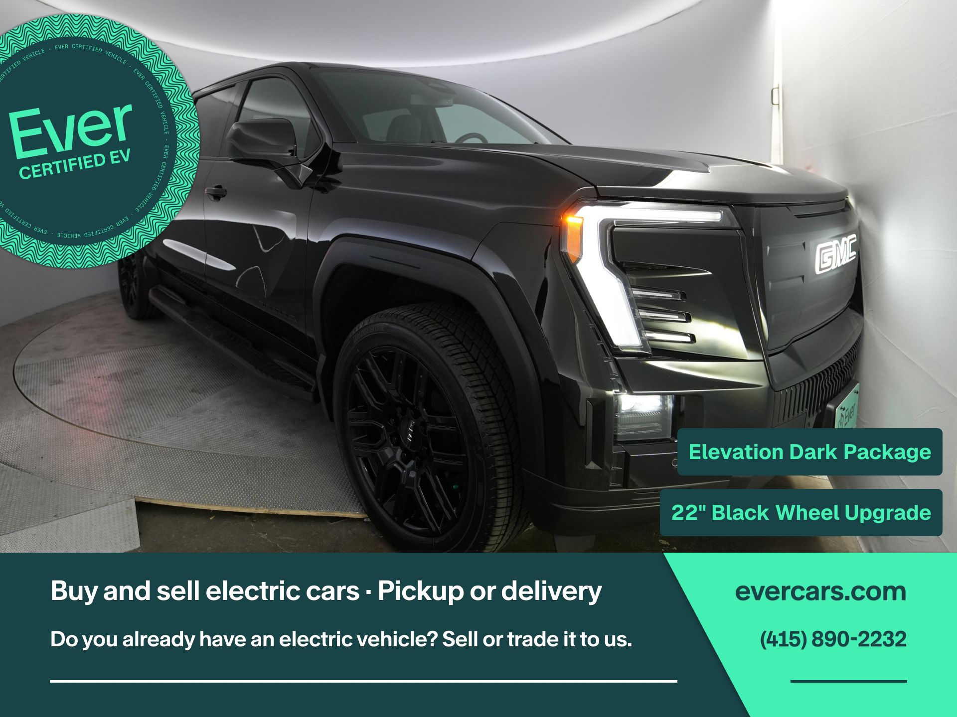 2026 GMC Sierra EV Standard Range Elevation Image 2 of 24