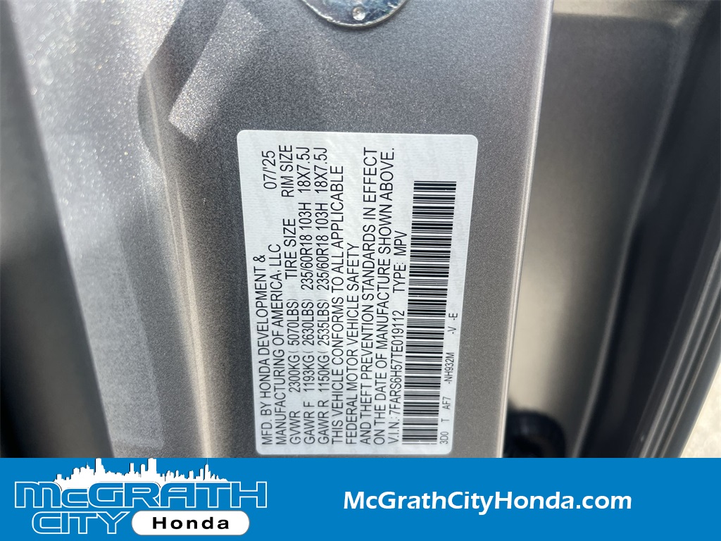 2026 Honda CR-V Hybrid Sport Image 20 of 26