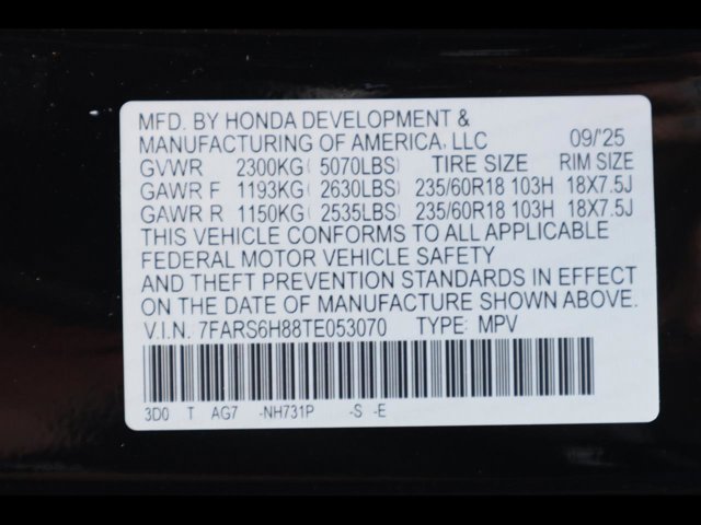 2026 Honda CR-V Hybrid Sport-L Image 22 of 23