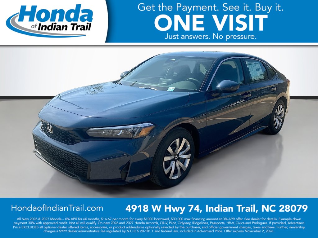 2026 Honda Civic LX Image 1 of 37