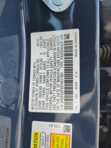 2026 Honda Civic Sport Image 22 of 29