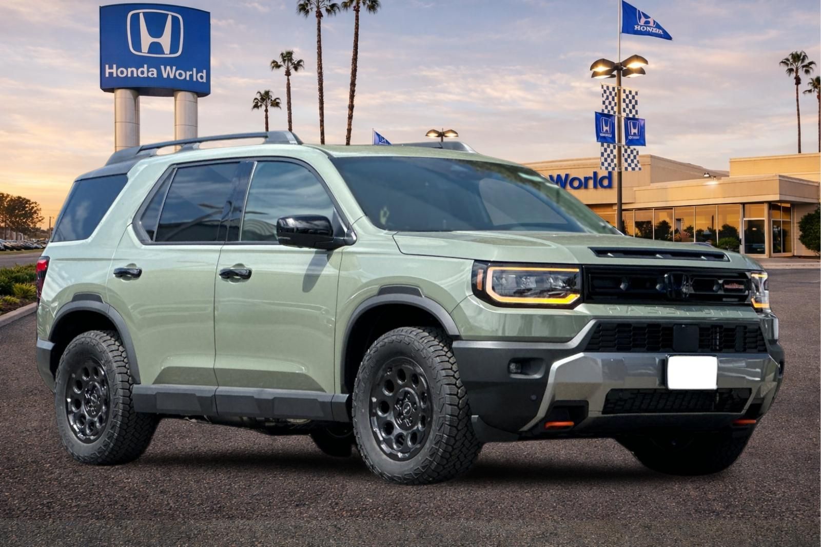 2026 Honda Passport TrailSport Elite Blackout Image 3 of 33