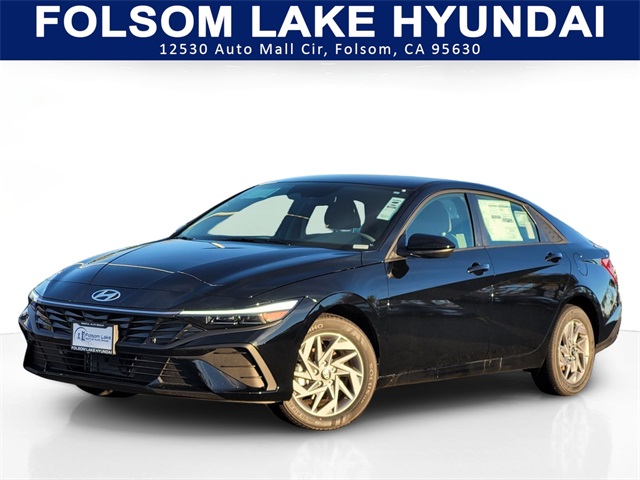 2026 Hyundai Elantra Hybrid Blue Image 1 of 22