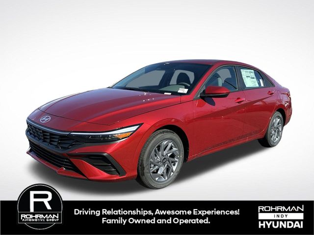 2026 Hyundai Elantra Hybrid Blue Image 1 of 43