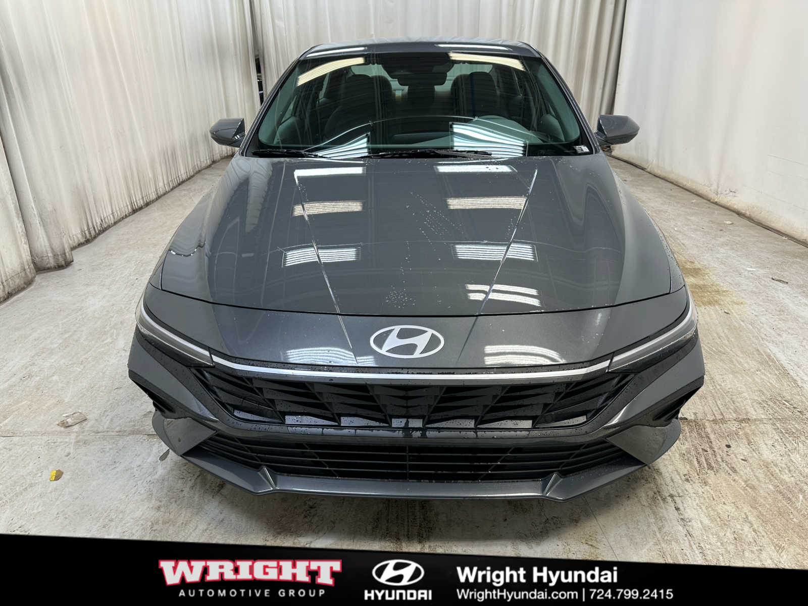 2026 Hyundai Elantra Hybrid Blue Image 2 of 19
