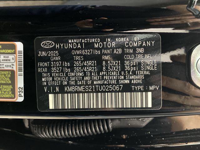 2026 Hyundai Palisade Calligraphy Image 37 of 45