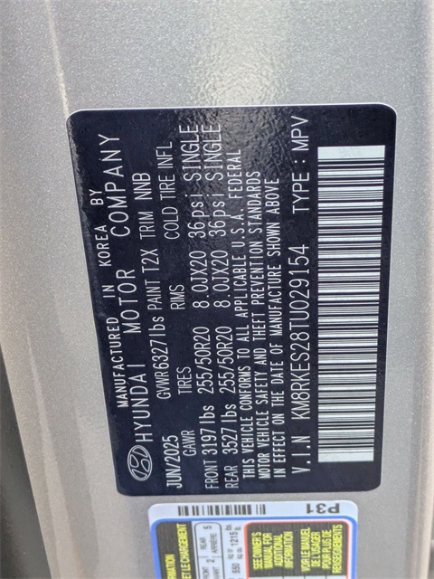 2026 Hyundai Palisade Limited Image 28 of 29