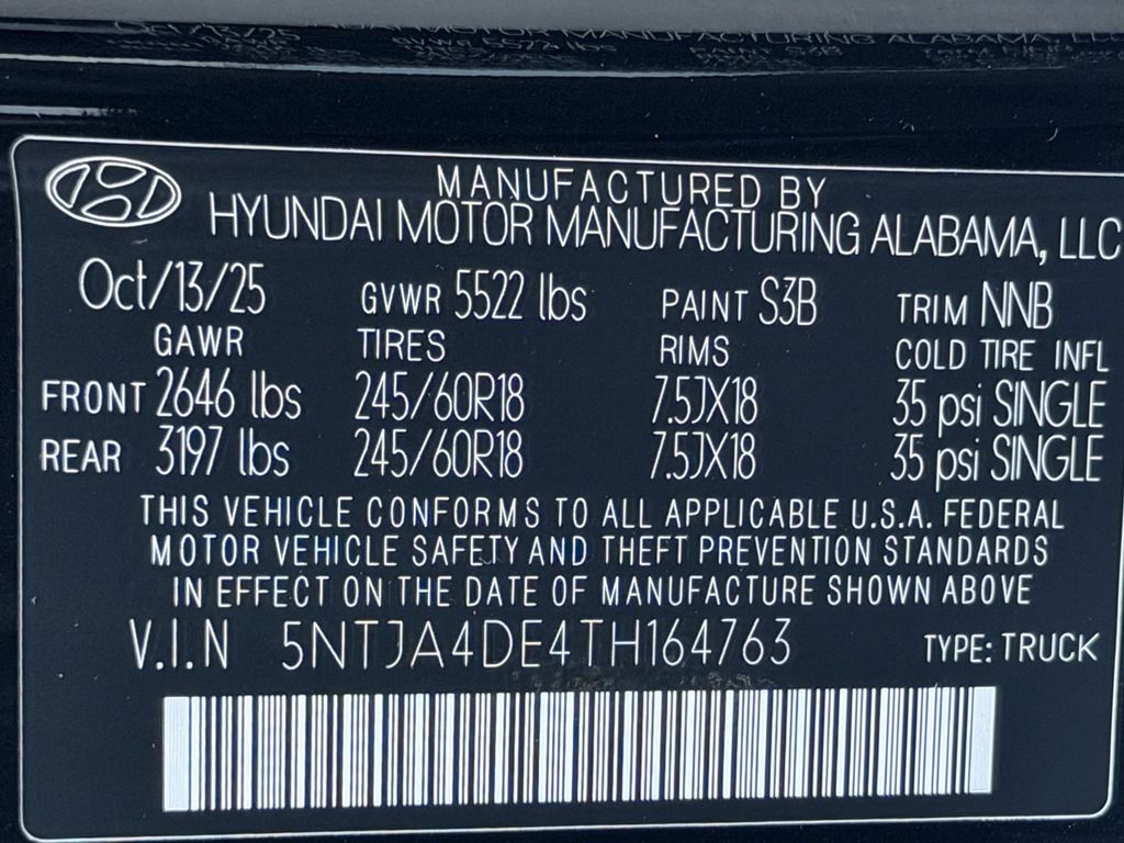 2026 Hyundai Santa Cruz SE Image 22 of 27